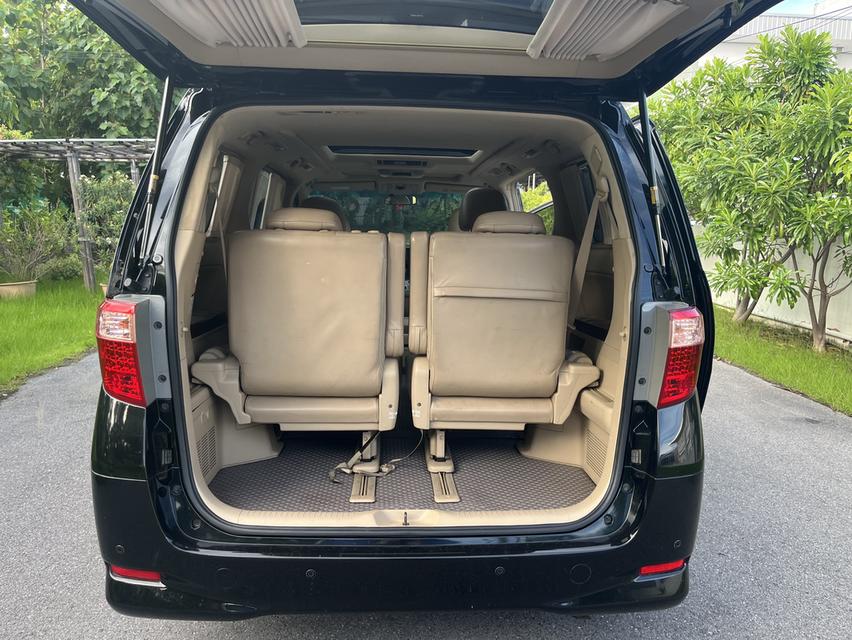2011 Toyota Alphard 2.4 v ประตูไฟฟ้าทั้งสองข้างหลังคาสันรูฟกล้องมองหลัง ขาย549000 จอดมีนบุรี กทม เอกสารครบ สอบถาม 08 5  33  7  55  3  7 9