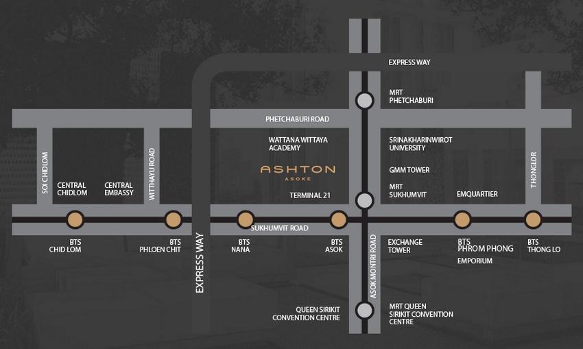 คอนโด แอชตัน อโศก ติด MRT สุขุมวิท 33 ตารางเมตร 1 ห้องนอน ชั้น11 วิวเมืองฝั่งอโศก ตกแต่งครบ 10