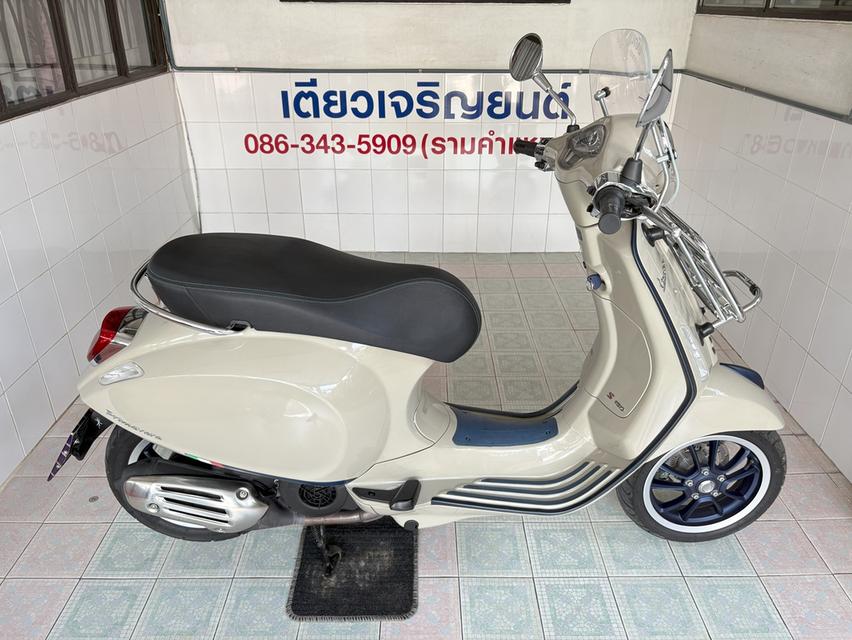 Primavera150 IGET ABS สภาพเดิมศูนย์ ไม่ล้ม ไม่ชน ไม่จมน้ำ สีเดิมโรงงาน ไม่มีสนิม จัดส่งได้ทั่วไทย วิ่ง5000 ปี65 3