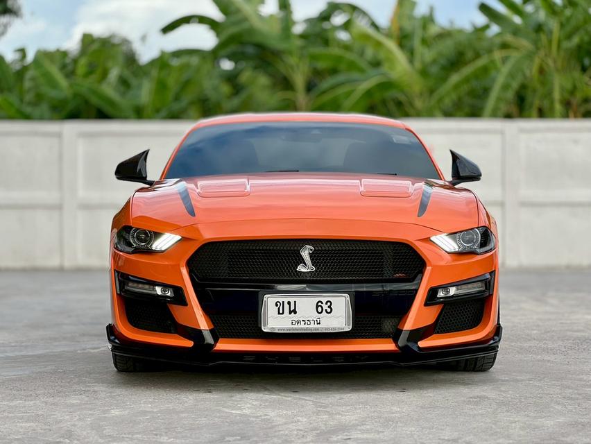 ปี 2020 FORD MUSTANG, 2.3 โฉม ปี15-ปัจจุบันสีส้ม เกียร์ออโต้ เครื่องเบนซิน  2