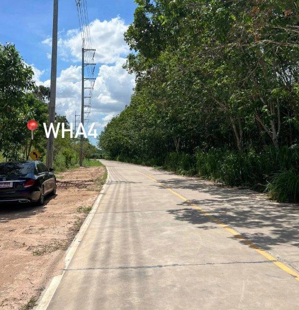 ขายที่ดินแม่น้ำคู้ 31 ไร่ ติดถนนคอนกรีต ติดนิคมWHA4 ใกล้แยกพวงมาลัยถนนเส้น3191-2กม. อ.ปลวกแดง ระยอง