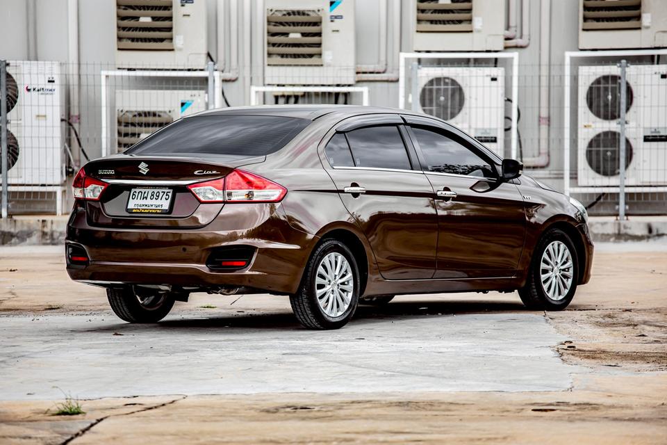 Suzuki Ciaz 1.25 GLX ปี 2017 สีน้ำตาล มือเดียวป้ายแดง