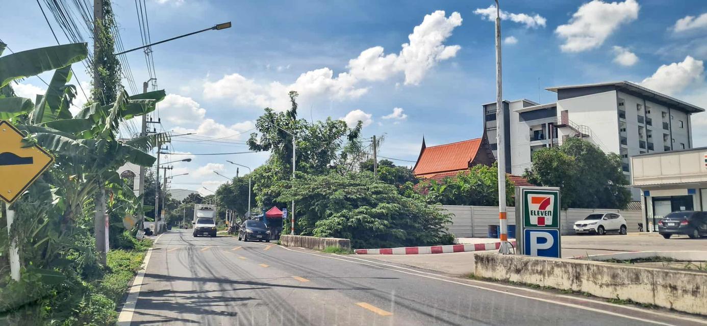 ขายที่ดินบางพูน ติดทางเข้าหมู่บ้าน มณีรินทร์ เอ็กซ์คลู ซีพพาร์ค(บางกะดี) 7