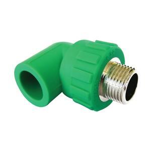 ข้องอ 90 องศาเกลียวนอก PPR (PP-R Male Elbow)