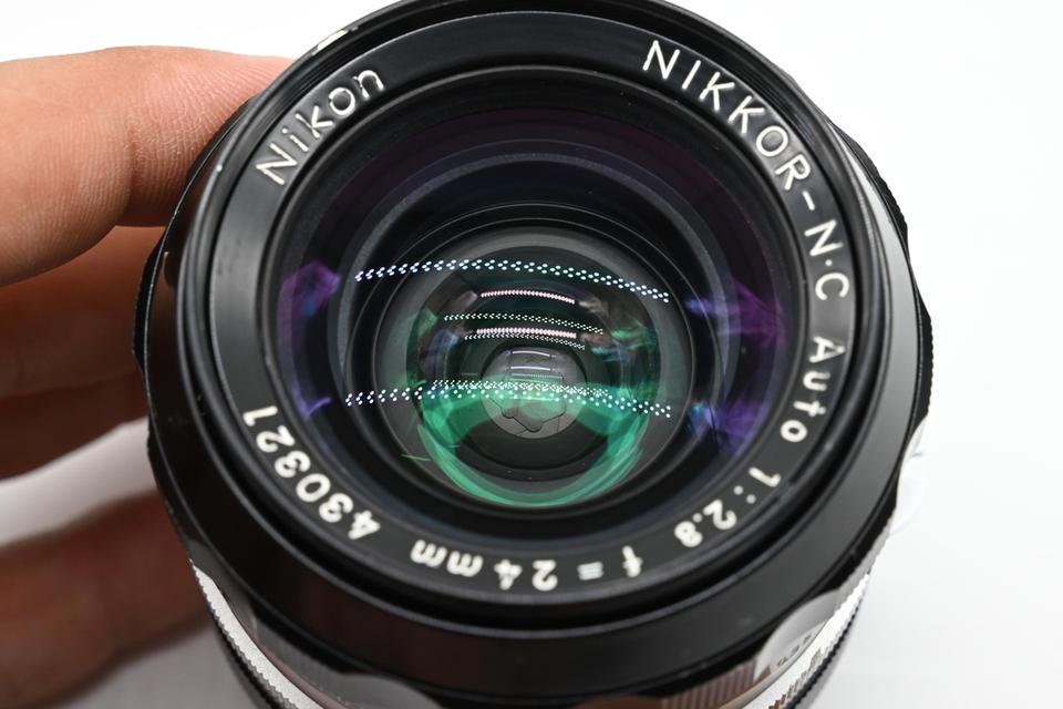 เลนส์มือหมุน Wide นิคอน  Nikkor 24 mm f2.8  Nikkor N-C  10