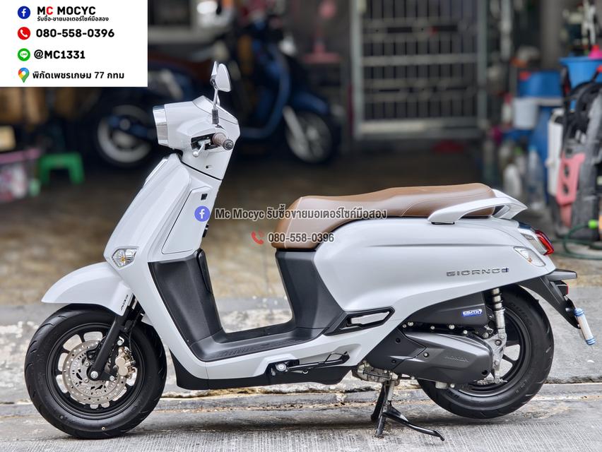 Giorno Plus 2025 รุ่นTOP ABS วิ่ง10000โล รถบ้านแท้มือเดียว กุญแจรีโมทบุคเซอวิสครบ No1449 รูปที่ 5