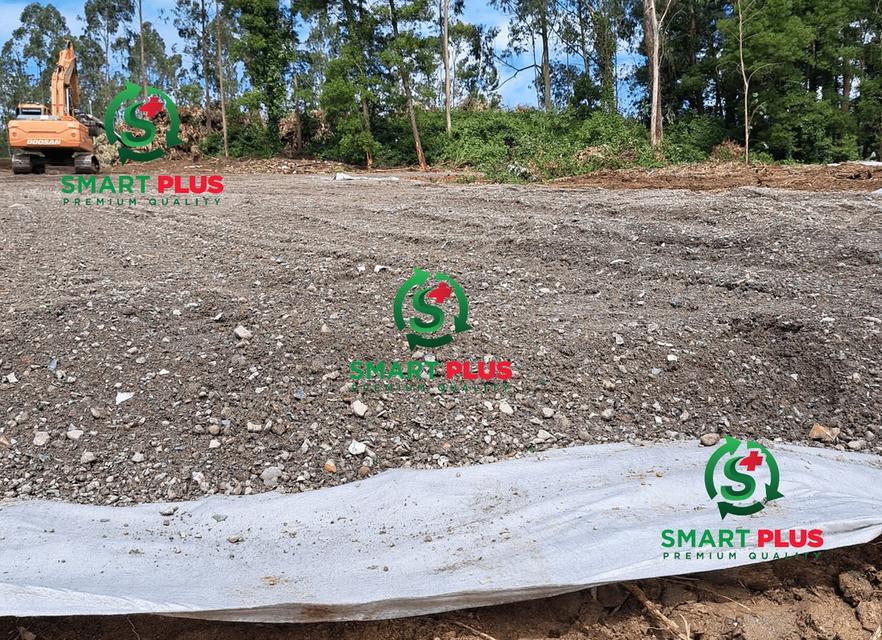 Geotextile แผ่นใยสังเคราะห์ 200กรัม กว้าง 2.0เมตร ยาว 100 เมตร ทนทาน สำหรับงานก่อสร้าง ปูรองหิน กันหญ้าขึ้น งานถนน กันดินสไลด์ งาจัดสวน รูปย่อยที่ 3