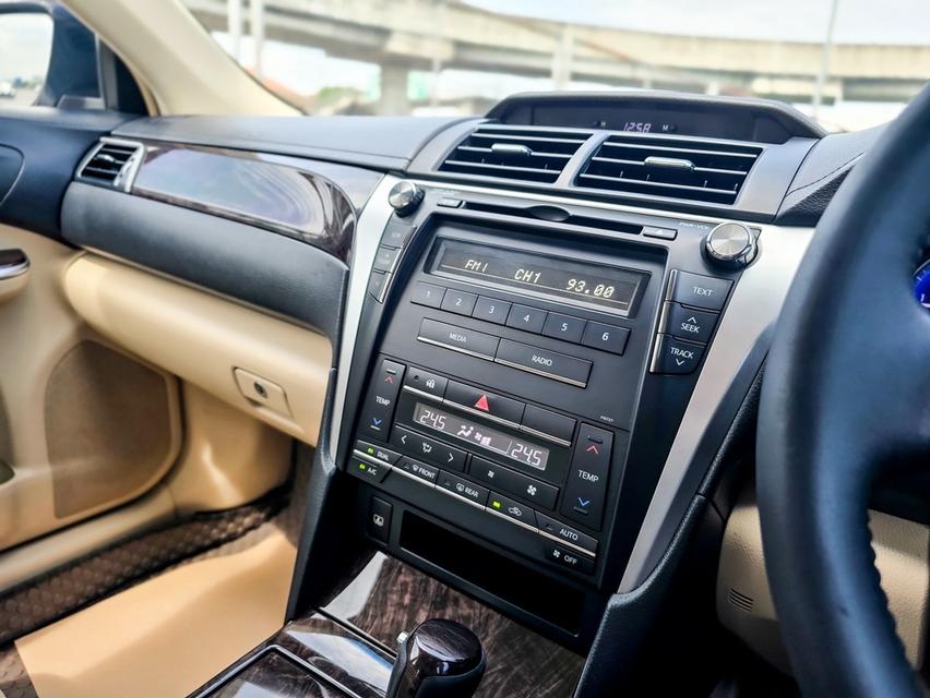 (แจ้งรหัสรถ CBLX6625) 🚘 TOYOTA CAMRY 2.0G D-4S 2016 — D-SEGMENT รูปที่ 19