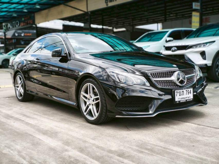 ขาย E200 คูเป้ AMG ปี 2014 สีดำ ราคา 795,000 บาท วิ่งเพียง 9 หมื่นโล มือแรก