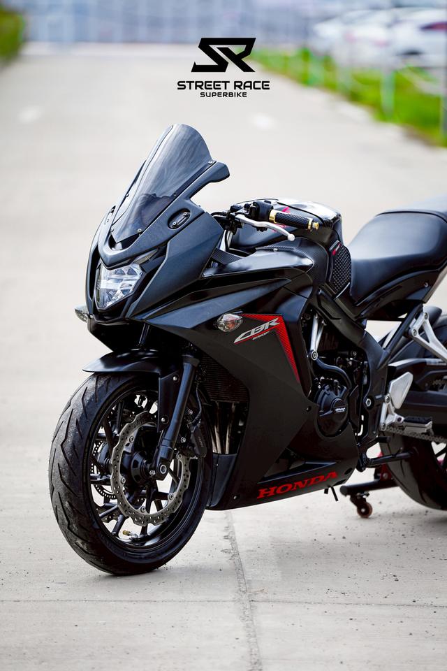 2018 Honda cbr 650f ปี 2018 สีดำ ทรงเท่ ของแต่งพอมี!