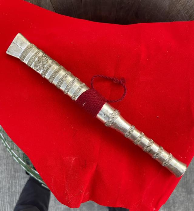 มีดหลูบเงินโบราณล้านนา ครูบาเทวฤทธิ์ มีดซุยอุ่ม มีดหมอล้านนา เจ้าน้อยต้นตาทิพย์ 10