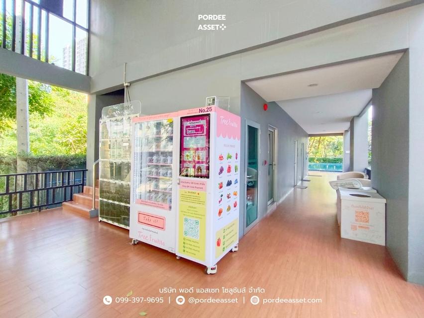 คอนโด แอสปาย สาทร-ตากสิน (บริคโซน) "ห้องมุม" ขนาด 28 ตร.ม. ใกล้รถไฟฟ้า BTS สถานีวุฒากาศ ถ.ราชพฤกษ์ บางค้อ จอมทอง กทม. : Aspire Sathorn-Taksin (Brick Z 14