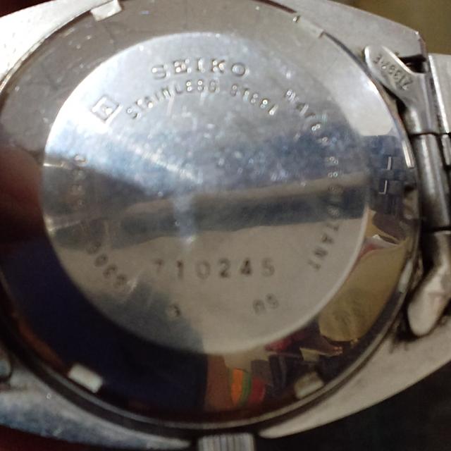 [งานช่าง] นาฬิกาวินเทจ Seiko 5 Auto 6349-5030 ทรงเหลี่ยมทีวี หน้าลายทาง ปี 1987 (สายเดิมแท้) รูปที่ 2