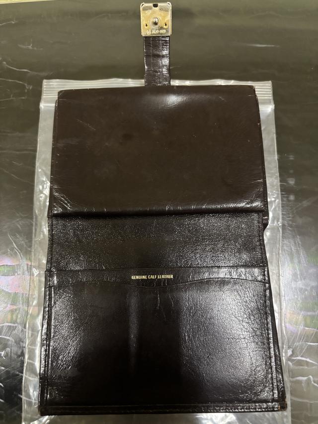 กระเป๋าสตางค์หนังแท้ งานวินเทจอิตาลีแท้	•	🇮🇹 MADE IN ITALY รูปที่ 7