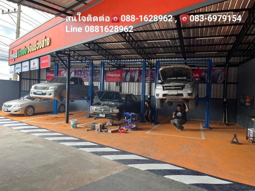 อู่ช่วงล่างพร้อมโชว์รูม + บ้านสไตล์โมเดิร์น 🏘 พร้อมเข้าอยู่ได้ทันที 📌 รวมทั้งอู่และบ้าน ราคา 13 ล้านบาท 📌เนื้อที่1ไร่56.9ตรว.หน้า📌หน้ากว้าง50เมตร 3