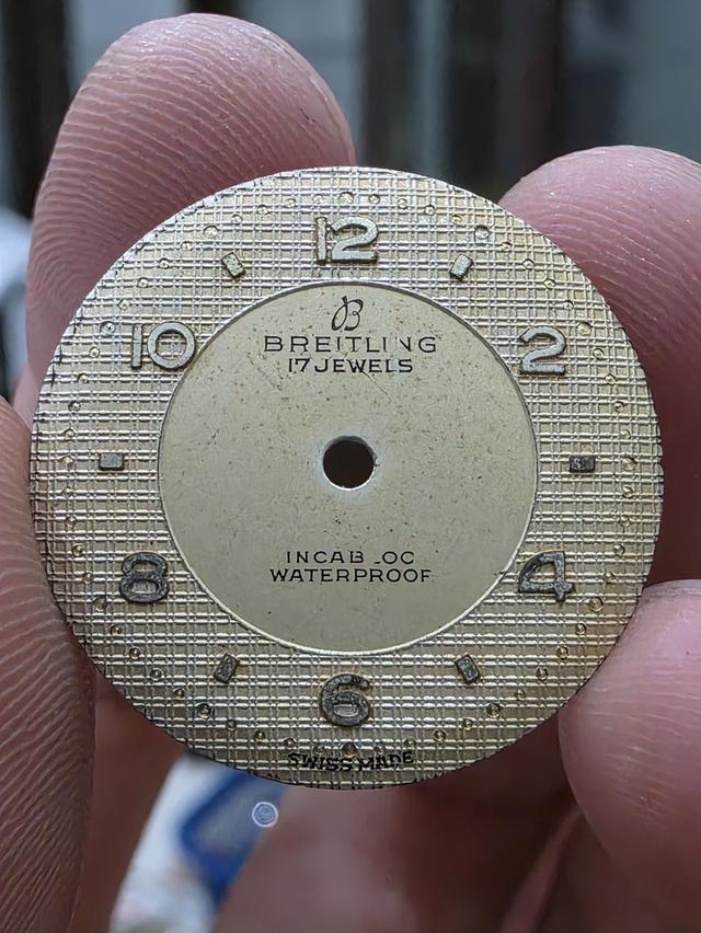 A.อะไหล่ หน้าปัด นาฬิกา BREITLING WATCH FACE ของเก่าเก็บ รุ่นเก่า ขายตามสภาพ พร้อมส่ง