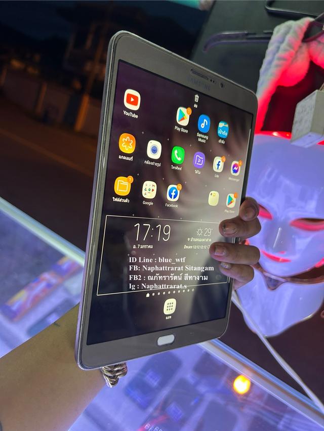 Samsung Tab S2 8.0 จอ8นิ้ว ใส่ซิมโทรได้ 4GRom32 Ram3 สภาพสวย ใช้งานปกติ 7