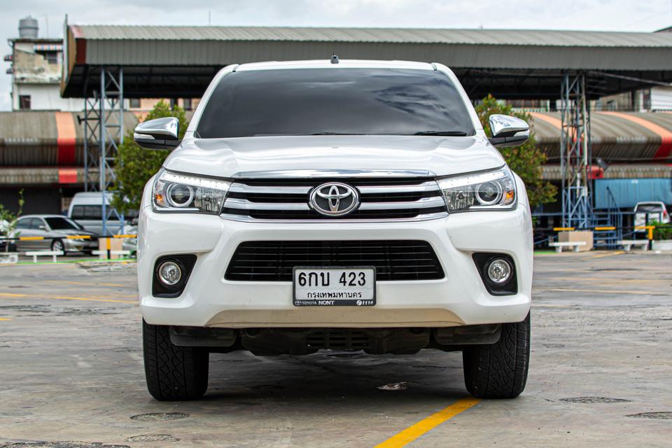 ขาย รถมือสอง 2017 TOYOTA HILUX REVO DOUBLE CAB 2.4 G PLUS PRERUNNER Navi ฟรีดาวน์ ออกรถ0บาท ฟรีส่งทั่วไทย