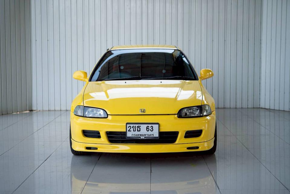 Honda Civic EG 3Door ปี 1995 สีเหลือง Spoon Style รูปที่ 2