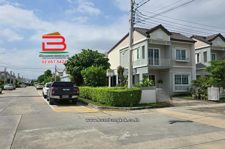 ทาวน์โฮม เนื้อที่ 39.5 ตร.ว. โครงการ เดอะ วิลเลจ ชัยพฤกษ์-วงแหวน (เฟส 6), ใกล้บิ้กซีไทรน้อย ถนนบางกรวย-ไทรน้อย ตำบลไทรน้อย อำเภอไทรน้อย นนทบุรี 2