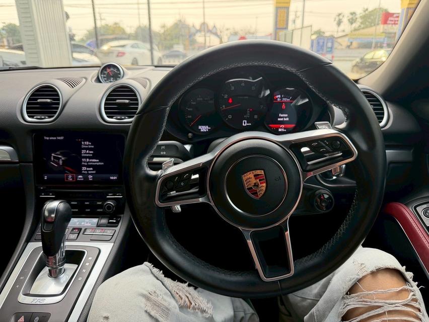 รหัสรถ KPV5617 2020 PORSCHE 718 BOXSTER 2.0 Turbo สึเหลือง รูปที่ 5