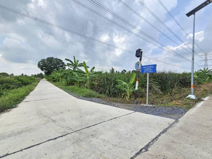 ขายที่ดินเปล่า แปลงสวย ซอยโรงช้อน หนองเสือ ปทุมธานี 1