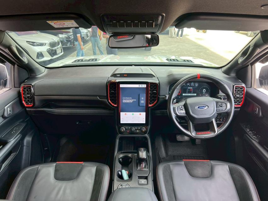 ปี 2023 FORD RANGER, 2.0 RAPTOR BI-TURBO 4WD โฉม DOUBLE CAB สีขาว เกียร์ออโต้ รูปที่ 9