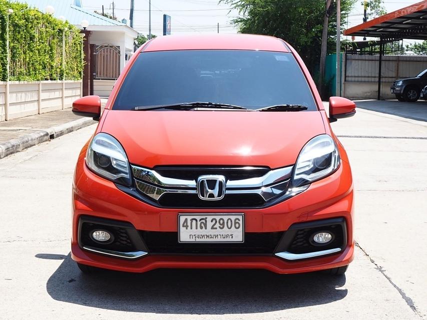 HONDA MOBILIO 1.5 RS ปี 2016 เกียร์AUTO สีพิเศษSUNSET ORANGE 3