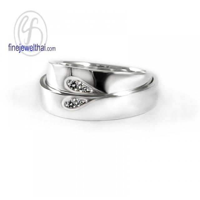 FineJewelThai | แหวนเงินแท้ แหวนเพชรแท้ แหวนแต่งงาน RC1236di รูปย่อยที่ 3