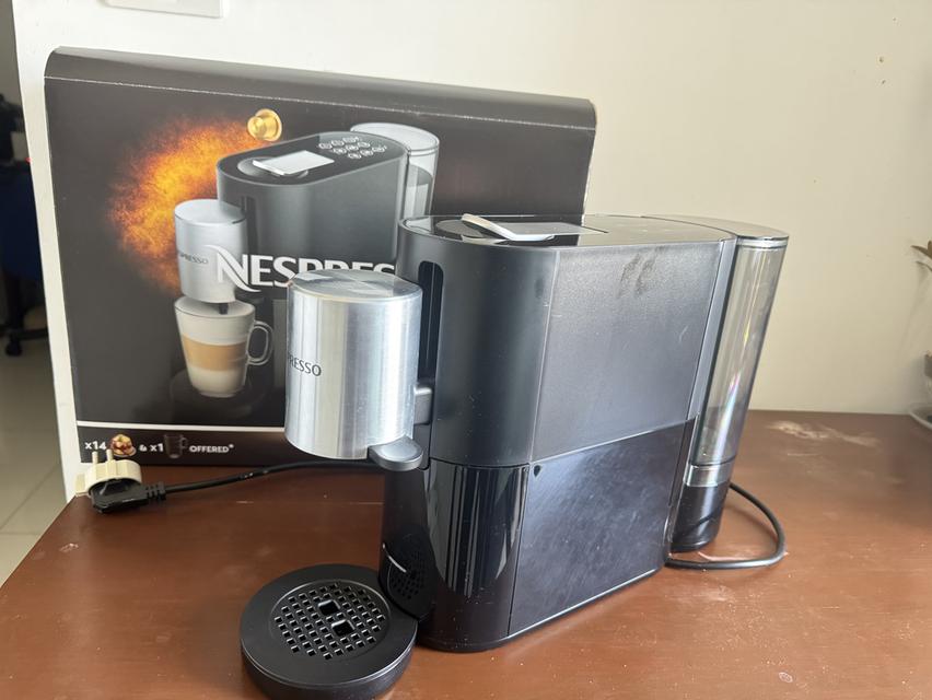 ขายเครื่องชงกาแฟชนิดแคปซูล Nespresso Atelier สภาพดีพร้อมของแถม 10