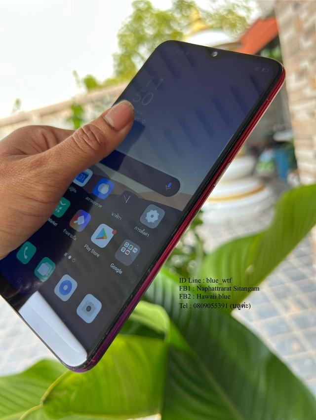 OPPO F9 จอ6.3นิ้ว 4G 2ซิม Rom64 Ram6 กล้องคู่ ใช้งานปกติ ได้ทุกซิม 4