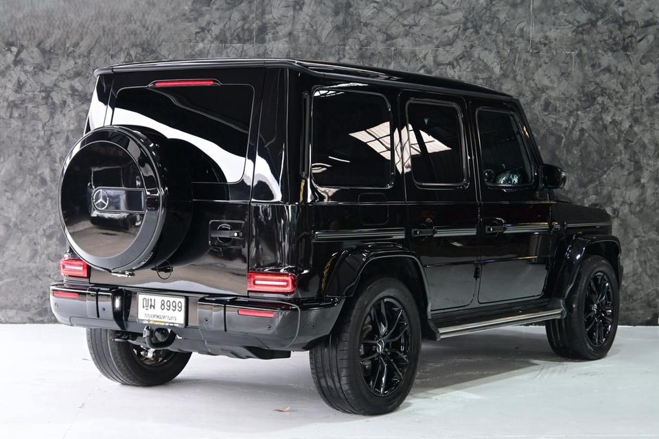 (แจ้งรหัสรถ JRS8999) MERCEDES-BENZ G400d สีดำ ภายในแดง ลงตัวมากๆ รูปย่อยที่ 3