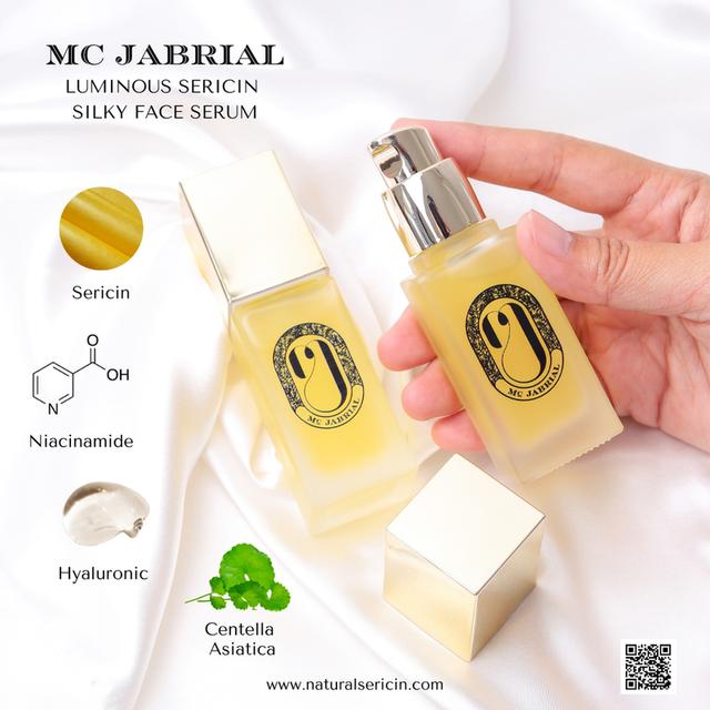 MC JABRIAL ลูมินัส เซริซิน ซิลค์กี้ เฟส เซรั่ม ขนาด 35มล.