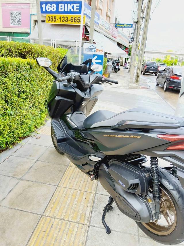 ออกรถเบ็ดเสร็จ5900 Honda Forza 350 ABS Keyless ปี2024 สภาพเกรดA 4946 km เอกสารพร้อมโอน