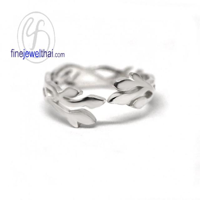 Finejewelthai แหวนใบมะกอก-แหวนเกลี้ยง-แหวนเงินแท้925-R131500