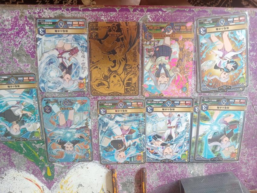 การ์ด Black Clover Grimoire Battle VanJeans Fregorion