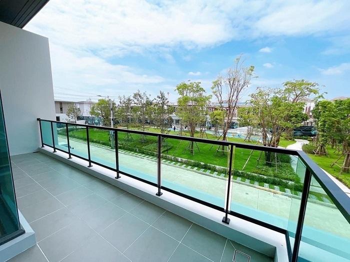 ขายบ้านเดี่ยวหรู Bangkok Boulevard ดอนเมือง-แจ้งวัฒนะ 81 ตร.ว. แปลงสวยหน้าสวน ไม่มีสายไฟหน้าบ้าน บ้านใหม่แต่งบิลด์อินครบ 4
