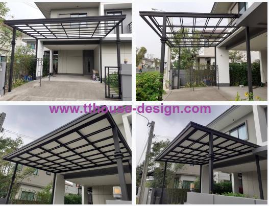  ต่อเติมแบบครบวงจร โครงหลังคา กันสาด ห้องครัวเทพื้นปูกระเบื้อง Line dddesign23 3