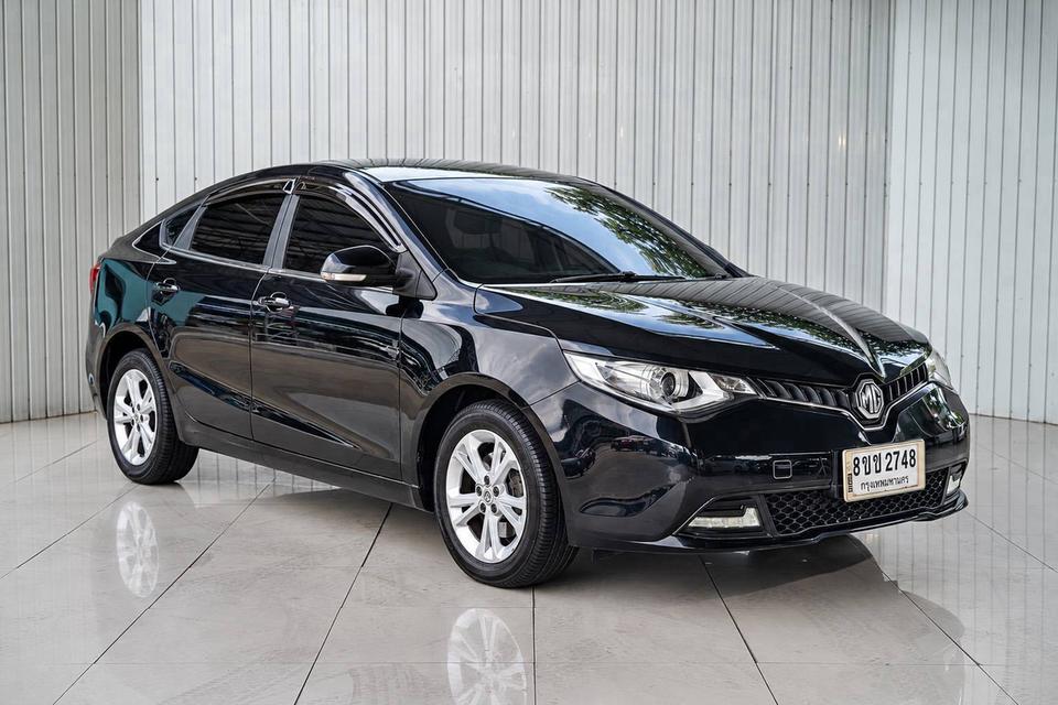 #MG 5, 1.5 X TURBO SUNROOF ปี 2018 สีดำ โฉม ปี15-21รถบ้านแท้ มือเดียวรถสวย ไมล์น้อย 73,355 กม.เครื่องดีโครงสร้างดีเกียร์ดีภายในสะอาดช่วงล่างแน่น รูปที่ 2