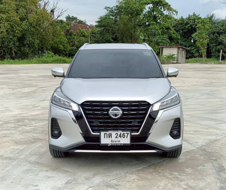 NISSAN Kicks Wagon 4dr V FWD 1.2i Y22 (mnc)สีเทา ออโต้ รถสวยรถบ้านสภาพป้ายแดง 6
