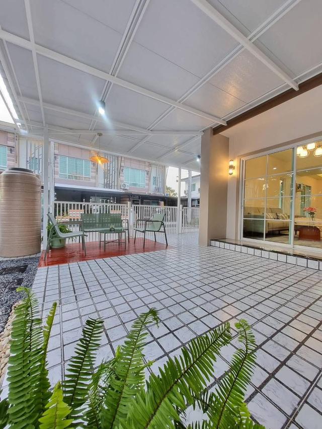 หมู่บ้านพฤกษาไพร์ม ซอยกันตนาบางใหญ่ ทาวน์เฮาส์ 2 ชั้น ตกแต่งใหม่พร้อมเฟอร์นิเจอร์ มีมุมศาลาพักผ่อนสบายๆ 💥💥ชื่อโครงการ : #หมู่บ้านพฤกษาไพร์ม💥💥 ท 6