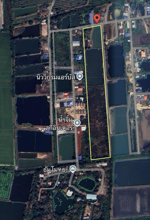 ที่ดินนครปฐม 2 แปลงรวม 23 ไร่ ตำบลถนนขาด ห่างจากศาลากลางจังหวัดนครปฐม 4.4 กม. ห่างจากเซ็นทรัลนครปฐม 7.2 กม. 2