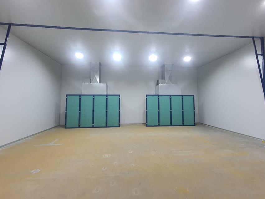 สร้างขายห้องพ่นสีฟิลเตอร์ บู๊ทพ่นสีระบบแห้ง ห้องพ่นสีฟิลเตอร์ Dry paint booth ห้องพ่นสีมอเตอร์ 12