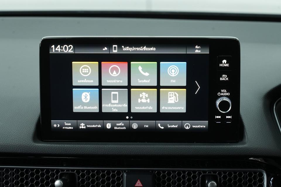 🚗 2024 HONDA CIVIC FE 2.0 e-HEV RS A/T สีดำตัวท็อป RS Hybrid รูปที่ 10