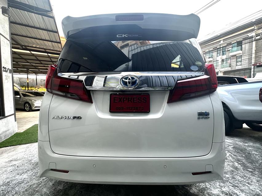 TOYOTA ALPHARD 2.5 Hybrid X E-Four ปี2018 ไมล์น้อย
