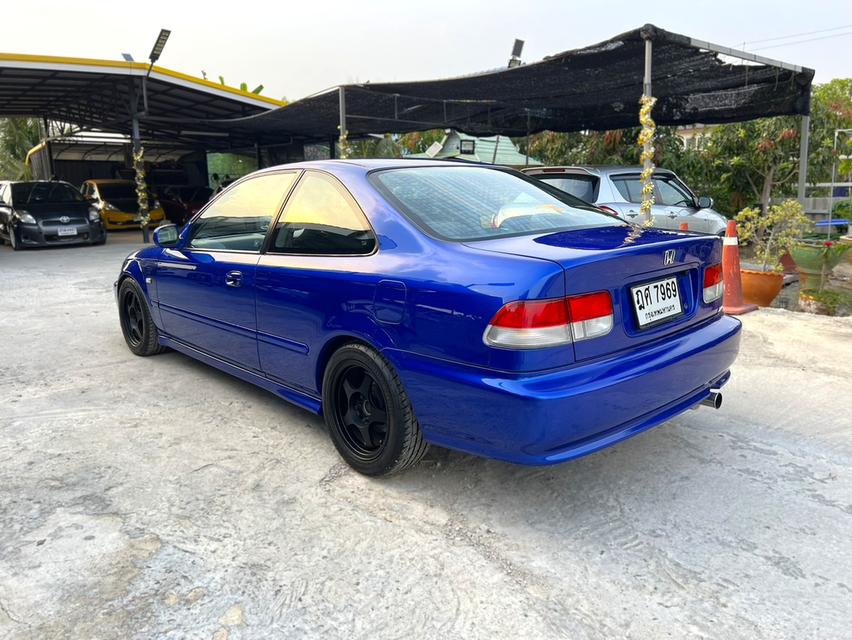 CIVIC COUPE ปี 2000 หล่อๆ สีสดเงาจัด เคลือบแก้ว ภาษี68 8