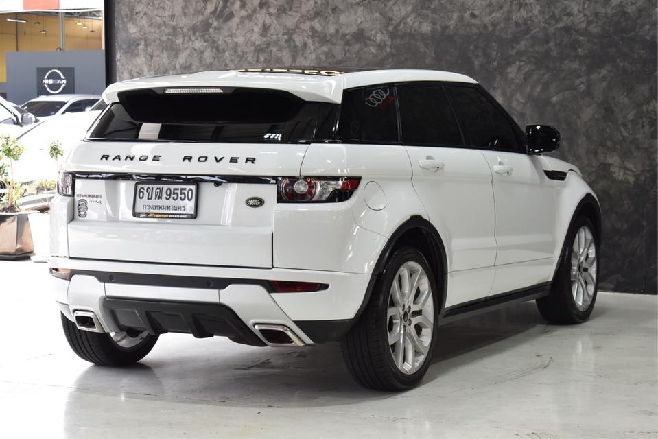 รหัสรถ MCA9550 Range Rover Evoque SD4 Dynamic สีขาวสวยๆ ปี 2013 7