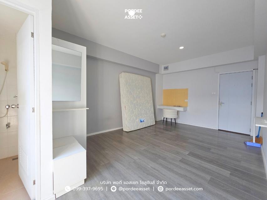 ขาย!! อยู่รวยคอนโด ชั้น 8 อาคาร G ตึกหน้าสุด (ขนาด 22 ตร.ม.) ซ.นวมินทร์ 135 บึงกุ่ม กทม. : Yuruay Condo 4