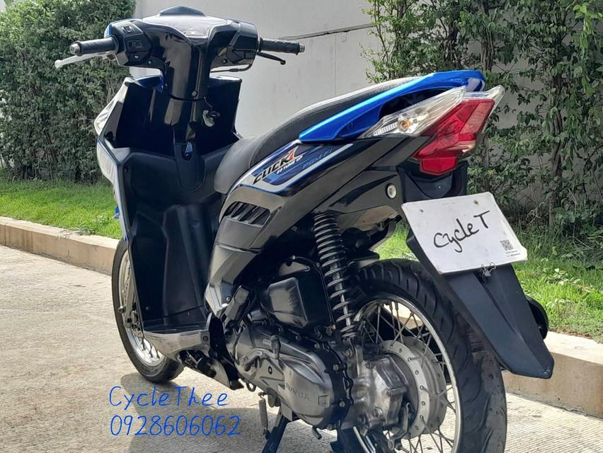 Honda Click 110i ปี2010 สีน้ำเงิน-ดำ 8