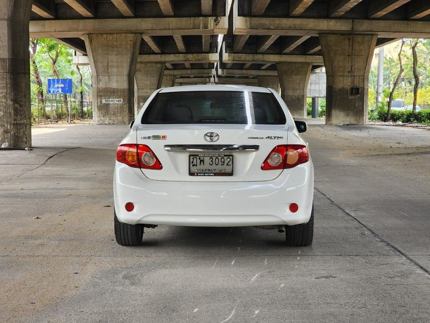 ขายรถ Toyota Altis 1.6E CNG ปี 2010 สีขาว เกียร์ออโต้ 5